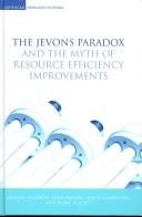 Couverture : The Jevons paradox and the myth of resource efficiency improvements