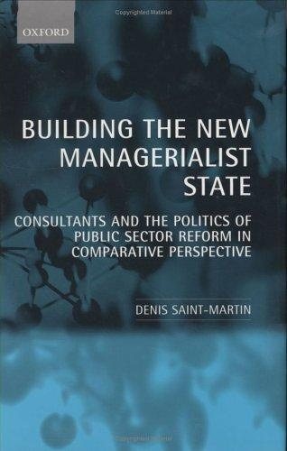 Couverture : Building the New Managerialist State