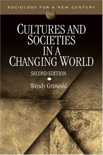Couverture : Cultures and Societies in a Changing World