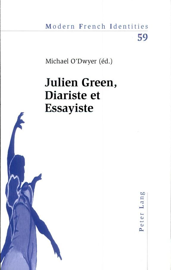 Couverture : Julien Green, diariste et essayiste
