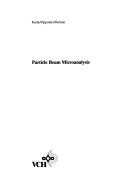Couverture : Particle beam microanalysis