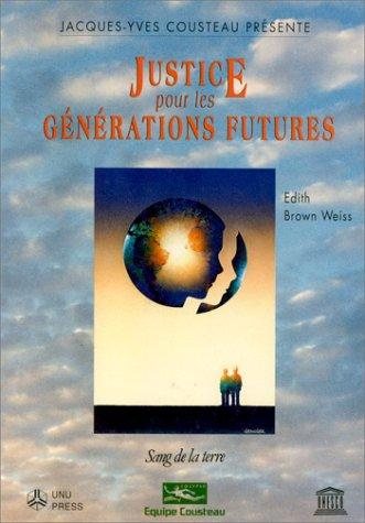 Couverture : Justice pour les générations futures