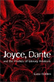 Couverture : Joyce, Dante, and the poetics of literary relations
