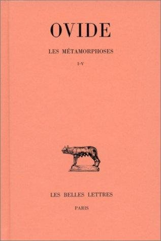 Couverture : Les Métamorphoses, tome 1 