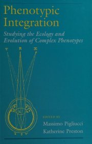 Couverture : Phenotypic integration