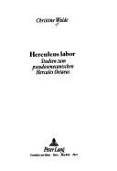 Couverture : Herculeus labor