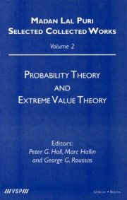 Couverture : Probability theory and extreme value theory ([reprint]) Mandan Lal Puri ; editors by Peter G. Hall, Marc Hallin, and George G. Roussas