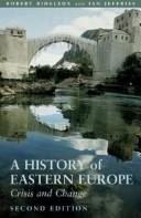 Couverture : A History of Eastern Europe