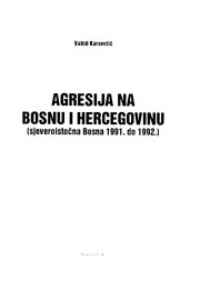 Couverture : Agresija na Bosnu i Hercegovinu