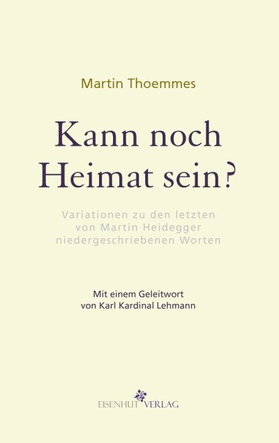 Couverture : Kann noch Heimat sein?