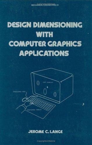 Couverture : Design dimensioning with computer graphics applications