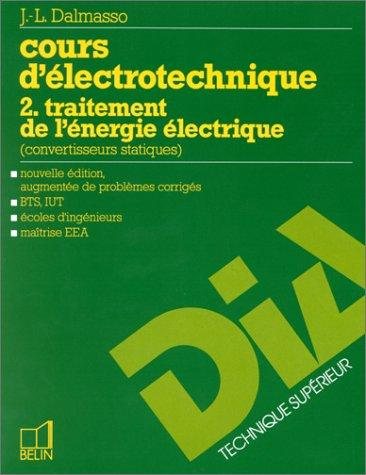 Couverture : Cours d'électronique, tome 2 