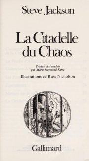 Couverture : Defis fantastiques. La citadelle du Chaos
