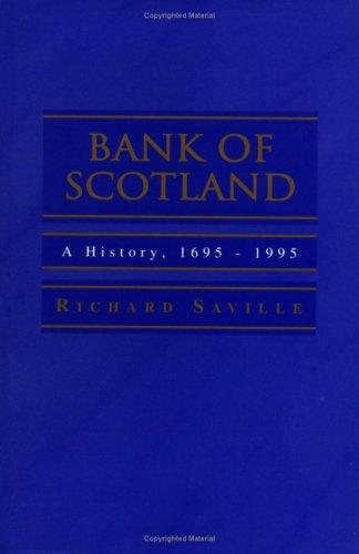 Couverture : Bank of Scotland