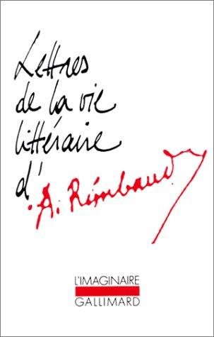 Couverture : Lettres de la vie littéraire d'Arthur Rimbaud