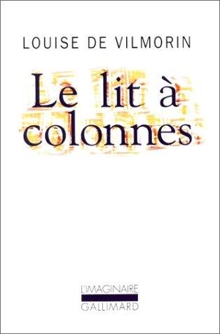 Couverture : Le lit à colonnes