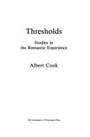 Couverture : Thresholds