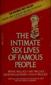 Couverture : The intimate sex lives of famous people