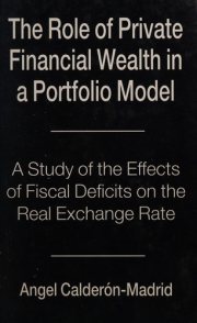 Couverture : The role of private financial wealth in a portfolio model