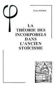 Couverture : Théorie des Incorporels dans l'ancien stoïcisme