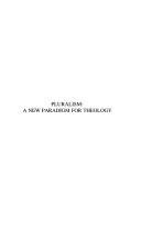 Couverture : Pluralism