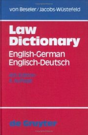 Couverture : Law dictionary