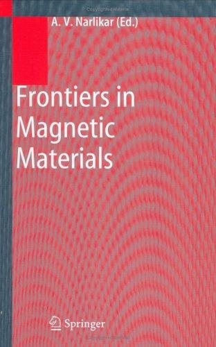 Couverture : Frontiers in magnetic materials