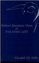 Couverture : Milton's kinesthetic vision in Paradise lost