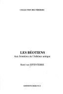 Couverture : Les Béotiens