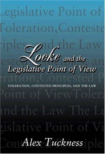 Couverture : Locke and the legislative point of view
