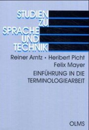 Couverture : Einführung in die Terminologiearbeit