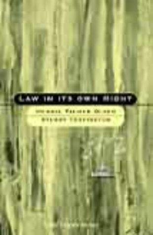 Couverture : Law in its own right