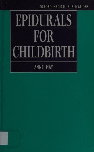 Couverture : Epidurals for childbirth