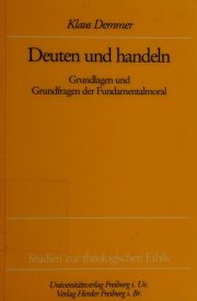 Couverture : Deuten und handeln