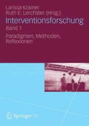 Couverture : Interventionsforschung Band 1
