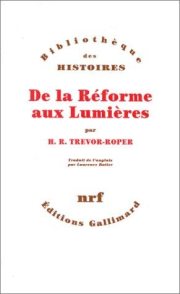 Couverture : De la Réforme aux Lumières