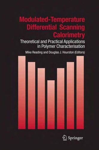 Couverture : Modulated temperature differential scanning calorimetry