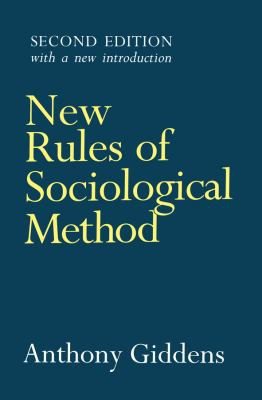 Couverture : New rules of sociological method