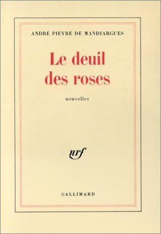 Couverture : Le deuil des roses