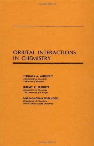 Couverture : Orbital interactions in chemistry