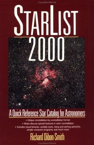 Couverture : Starlist 2000