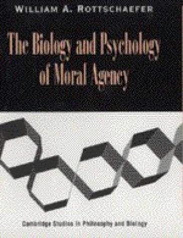 Couverture : The biology and psychology of moral agency