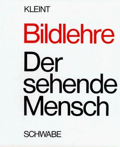 Couverture : Bildlehre