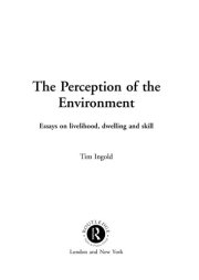 Couverture : The perception of the environment