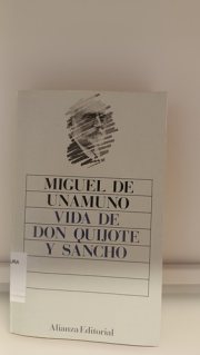 Couverture : Vida de Don Quijote y Sancho