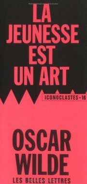 Couverture : La jeunesse est un art