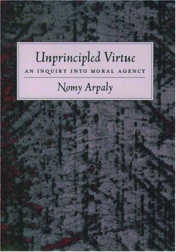 Couverture : Unprincipled virtue
