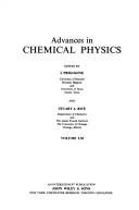 Couverture : Advances in Chemical Physics