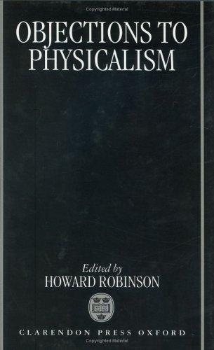 Couverture : Objections to physicalism