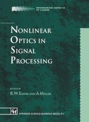 Couverture : Nonlinear optics in signal processing